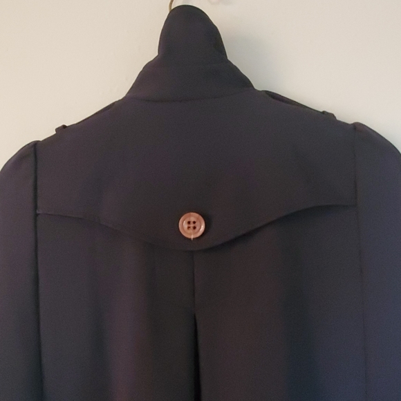 Cape Coat Double Breasted / Poncho/ Small - Picture 7 of 8